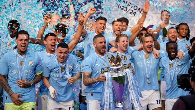 Manchester City vô địch Premier League 2023/2024